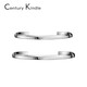 CENTURY& KINDLE玫瑰金情侶手鐲一對刻字小眾設計感開(kāi)口手環(huán)送男女朋友生日禮物 白金色手鐲一對 【大號】手圍15.5~20cm
