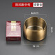 思米花防風(fēng)不銹鋼煙灰缸加厚家用網(wǎng)咖KTV會(huì )所賓館金屬耐摔不會(huì )爛煙缸 金色（中號）