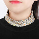 IFSONG假領(lǐng)子女百搭秋冬假衣領(lǐng)毛衣襯衣裝飾領(lǐng)子內(nèi)搭假領(lǐng)假襯衣領(lǐng)娃娃領(lǐng) 小碎花木耳領(lǐng) 均碼 建議80-130斤