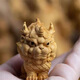 小葉黃楊木瑞獸麒麟雕刻文玩隨身手把件車(chē)載辦公桌裝飾工藝品 崖柏