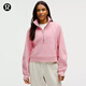 lululemon丨Scuba 女士超寬松款煙囪領(lǐng)衛(wèi)衣 LW3IJ6S 潮汐粉 XL /XXL