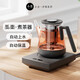小坐 XZ-T2覓壺玻璃煮茶器底部上水全自動(dòng)電熱水壺家用燒水壺泡茶專(zhuān)用煮茶器套裝自動(dòng)保溫 經(jīng)典黑