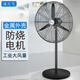 海蘭飛 工業(yè)風(fēng)扇落地扇電風(fēng)扇超大風(fēng)力牛角扇強(qiáng)力大功率商用工廠電扇立式吹除甲醛 【50小款-推薦商鋪等商用場(chǎng)景】