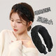 奇美拉（CHIMERA）高顱頂發(fā)箍歐根紗帶齒防滑寬邊發(fā)卡麻花辮外出頭箍頭飾女新年禮物