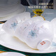 瓷丞相景德鎮(zhèn)釉下彩碗碟套裝家用高級(jí)感餐具整套骨瓷碗盤喬遷新居禮物 梨花落雪丨釉下彩丨圓形配 56件套