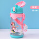 DNBR 寶寶水杯學(xué)飲吸管杯嬰兒防漏水壺幼兒可愛(ài)米奇創(chuàng  )意水杯水瓶?jì)和?3360米妮粉單蓋直飲款 550ml