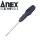 安力士牌（ANEX）No.3970-K強(qiáng)磁兩用螺絲刀PH2 6.0X100mm十字 一字螺絲批