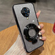 妙之選vivoS6手機殼vivo:S6保護硅膠套5G全包防摔V1962A透明vivis軟殼viovs帶支架vovis男女65g新款vovos 【閃粉-炫酷黑】透明電鍍送全屏鋼膜+支架 vivoS6
