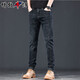 增致牛仔（zengzhi）【高端丹寧】男士牛仔褲男2026春季新款休閑直筒褲寬松長(cháng)褲子男款