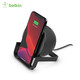貝爾金（BELKIN）10W立式無(wú)線(xiàn)充電器藍牙音箱二合一適用于iphone13/Pro/max 黑色（AUF001yzBK）