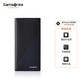 新秀麗（Samsonite）男士拼色長(zhǎng)錢包新款時(shí)尚商務(wù)牛皮革錢夾卡包生日禮物TK6