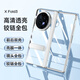 米尼鹿 vivo x fold3手機殼VIVOXFold3Pro折疊屏保護套磁吸支架鉸鏈全包防摔透明電鍍殼膜一體商務(wù)男女款 【輕羽銀丨高清膜】殼膜一體磁吸支架殼 VIVOXFold3Pro