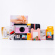 柯達(dá)（Kodak）PRINTOMATIC 拍立得相機(jī) 粉白色 即拍即得 （即拍即打 無(wú)墨打印 簡(jiǎn)約撞色）禮盒裝