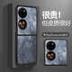 迷炫 適用華為pocket2手機殼pocket2折疊屏保護套新款大溪地灰簡約時尚高級感鏡頭全包防摔男女款超薄 【大溪地灰】立體浮雕+高端素皮 華為P50Pocket/Pocket S