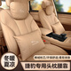 巫記捷豹XJ/XFL/XEL/F-PACEXJ邁巴赫護頸枕頭枕汽車(chē)用座椅納帕皮腰靠 捷豹專(zhuān)用 頭枕一個(gè) 【琥珀棕】 捷豹XFL/XEL/XE/F-PACE