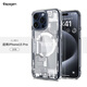 SPIGEN適用于蘋果iPhone15Pro 手機(jī)殼新款15pro max磁吸保護(hù)套15plus高級感男士手機(jī)套蘋果 ZeroOne時尚白 iPhone15Pro Max
