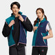 阿迪達(dá)斯 （adidas）保暖立領(lǐng)防風(fēng)休閑無袖運動外套背心夾克馬甲HN4754 M碼