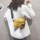 布蘭奴布小包包女七夕韓版百搭ins小方包百搭學(xué)生原宿風(fēng)單肩包斜挎包 黃色