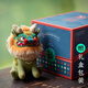 王的手創(chuàng  )節日玉麒麟手工刺繡diy材料包香囊自繡立體玩偶掛件 成品《玉麒麟》贈禮盒