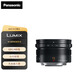 松下（Panasonic） 15mm F1.7微單相機定焦鏡頭 大光圈人像鏡頭 肖像/特寫(xiě)鏡頭 M4/3卡口 黑色