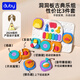 澳貝（auby）兒童玩具1-3歲早教啟蒙動感音樂洞洞忙碌板屋配件周歲生日禮物
