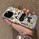 杜梵納 潮牌涂鴉磁吸適用蘋果16手機(jī)殼14plus男生13創(chuàng)意iPhone15個性11promax卡通12情侶防摔全包硅膠 銀白色【磁吸殼】RlC卡通小孩  iPhone 16 Pro Max