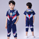 奧特曼衣服正版男童夏季短袖三件套套裝2025新款賽羅超人童裝蜘蛛俠兒童 【升級版歐布】三件套 150 cm