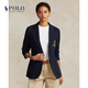 Polo Ralph Lauren 拉夫勞倫【七夕禮物】女裝 經(jīng)典修身徽標飾章西裝外套RL24795 410-海軍藍 XS (2)