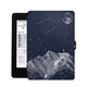 zoyu 適用Kindle保護套paperwhite保護殼入門(mén)版電子書(shū)kpw四彩繪插畫(huà) 雪山星雨 Paperwhite 1/2/3