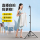 紀(jì)曼圖直播手機(jī)支架多功能落地三腳架網(wǎng)課短視頻考試會(huì)議三角架戶外便攜拍照自拍桿支架 【1.7m加粗支架】單機(jī)位+旋轉(zhuǎn)云臺(tái)