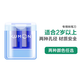 日本原產KUMON卷筆刀 公文式轉筆刀 粗頭三角鉛筆轉筆刀 大小雙孔卷筆刀幼兒園低齡兒童學生文具 藍色1個