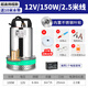 納聯(lián) 直流潛水泵農用電瓶小微型水泵農用高揚程迷你抽水機 超高揚程款12V-2.5米線(xiàn)送10米管