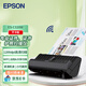 愛普生(EPSON) ES-C320W 掃描儀 高速高清自動連續(xù)掃描無線wifi A4緊湊U型雙面饋紙式掃描儀