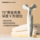 TOUCHBeauty 渲美V臉滾輪提拉緊致電流舒緩臉面部皺紋雙下巴按摩塑形美容儀神器 【微電流導入】按摩美容儀