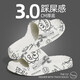 利達(dá)妮（TZLDN）涼拖鞋男踩屎感戶外運(yùn)動(dòng)eva防臭防滑居家用浴室夏季男士拖鞋外穿 恐龍白 42-43 (適合41-42碼)