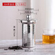 惠上嘉304不銹鋼茶具茶漏茶濾水杯過(guò)濾水壺過(guò)濾網(wǎng)內膽咖啡泡茶過(guò)濾茶隔 304帶蓋大號加長(cháng)