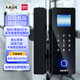 得力智能門(mén)禁鎖指紋門(mén)禁一體機智能鎖指紋玻璃門(mén)鎖密碼鎖ic卡門(mén)禁免打孔布線(xiàn) AL100得力無(wú)邊框門(mén)禁機【玻璃門(mén)·無(wú)框可用】