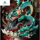 海賊王手辦動(dòng)漫周邊路飛索隆艾斯模型公仔15至38cm盲盒優(yōu)質(zhì)版彩盒 許愿-索隆三刀流大手辦