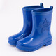 馬尼亞袋鼠（MANIYADAISHU）親子大碼兒童雨鞋男女童中筒水鞋小學(xué)生防滑膠鞋男孩女孩寶寶雨靴 深藍色 37 -38碼