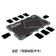 JJC存儲卡盒卡套SD卡 TF卡 收納包 相機手機內存卡保護盒儲存卡 USB 3.0 高速讀卡器 手機讀卡器 灰色(可裝10張TF卡)