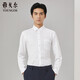 雅戈爾（YOUNGOR）長(cháng)袖襯衫男白色DP免燙襯衫全棉面料舒適透氣抗皺商場(chǎng)同款 YLDP19002BFA白色 40