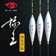 池海標(biāo)王納米浮漂高靈敏鯽魚漂鯉魚混養(yǎng)加長(zhǎng)流氓漂 標(biāo)王M08B(小扁尾) 1號(hào)一支