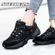 斯凱奇（Skechers）女鞋夏季情侶鞋休閑鞋子女新款厚底復(fù)古熊貓鞋老爹鞋時(shí)尚運(yùn)動(dòng)鞋男 全黑色 35