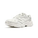 普尼男女款復古慢跑鞋時(shí)尚運動(dòng)情侶休閑老爹鞋 13M1MD02RW 白色/黑色（男） 40