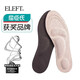 ELEFT 4D毛巾圈絨鞋墊 運動(dòng)吸汗透氣棉 男款米灰色39-45可剪裁