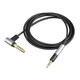 4.4mm2.5mm平衡線適用森海塞爾hd598 HD518 HD560S HD400PRO 耳機(jī)線 HD598/黑4.4mm平衡線