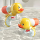 恩貝家族兒童小黃鴨迷你水槍寶寶嬰兒洗澡戲水玩具1-3-6歲男女孩鴨子 2只