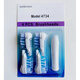 適配OralB歐樂B多動向電動牙刷成人替換牙刷頭3733 4732 4734刷頭 一盒四支裝