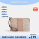 蔻馳（COACH）女包Corner Zip 16拉鏈開(kāi)合女款手拿包手腕包零錢包禮物送女友 CW854 SVPWH