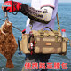 路盛多功能路亞收納腰背包單肩斜挎包戶(hù)外防水釣魚(yú)背包野釣專(zhuān)用漁具包 便攜路亞腰包 卡其